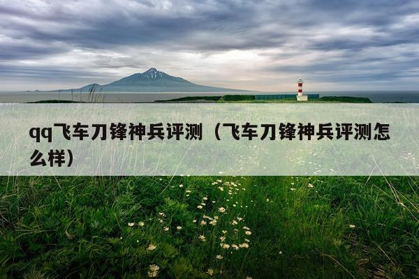 qq飞车刀锋神兵评测（飞车刀锋神兵评测怎么样）