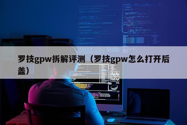 罗技gpw拆解评测（罗技gpw怎么打开后盖）