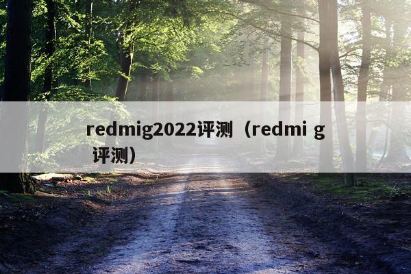redmig2022评测（redmi g 评测）