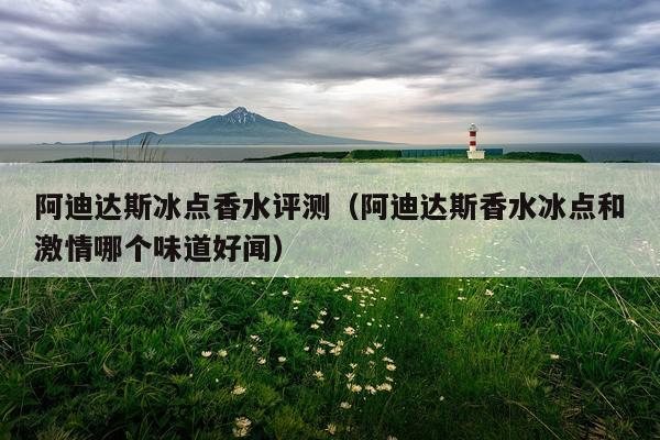 阿迪达斯冰点香水评测（阿迪达斯香水冰点和激情哪个味道好闻）