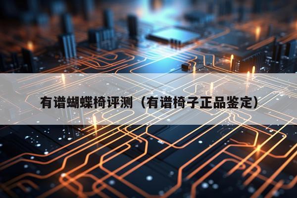 有谱蝴蝶椅评测（有谱椅子正品鉴定）
