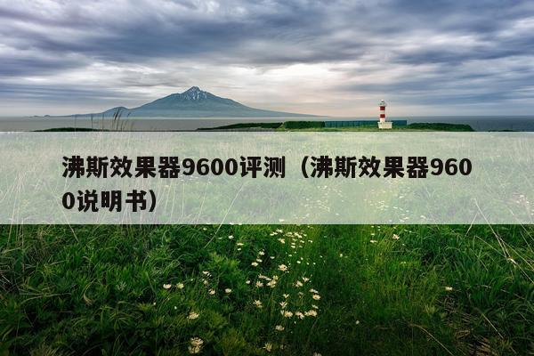 沸斯效果器9600评测（沸斯效果器9600说明书）