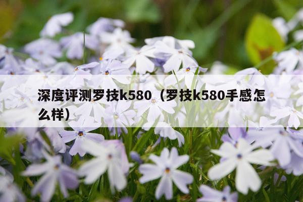 深度评测罗技k580(罗技k580手感怎么样)