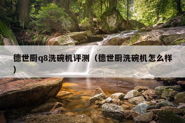 德世厨q8洗碗机评测（德世厨洗碗机怎么样）