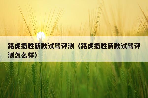 路虎揽胜新款试驾评测(路虎揽胜新款试驾评测怎么样)