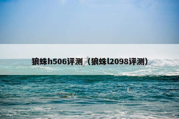 狼蛛h506评测（狼蛛l2098评测）