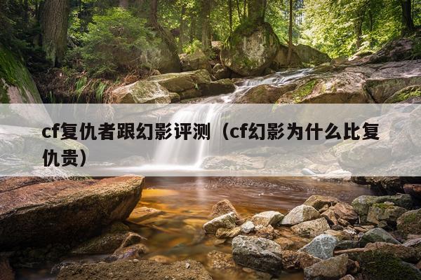 cf复仇者跟幻影评测（cf幻影为什么比复仇贵）