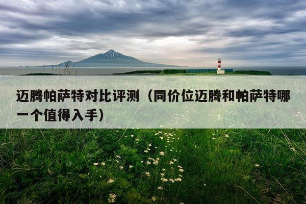 迈腾帕萨特对比评测（同价位迈腾和帕萨特哪一个值得入手）