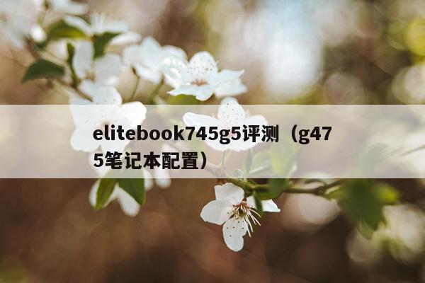 elitebook745g5评测（g475笔记本配置）
