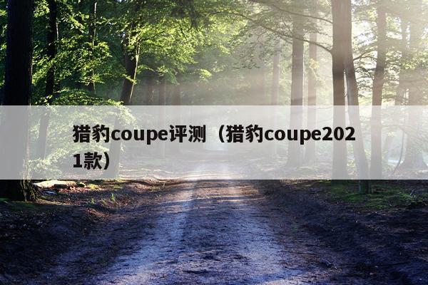 猎豹coupe评测（猎豹coupe2021款）