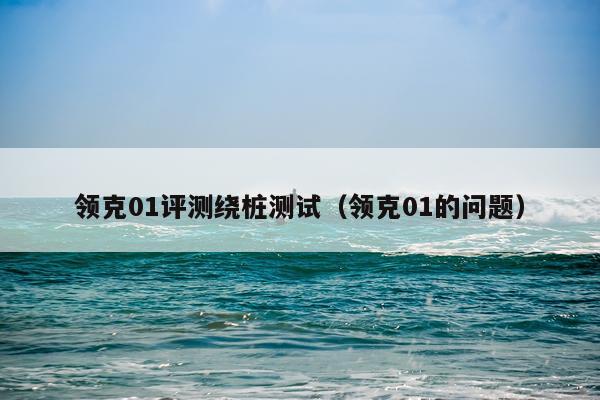 领克01评测绕桩测试（领克01的问题）