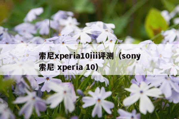 索尼xperia10iii评测（sony索尼 xperia 10）