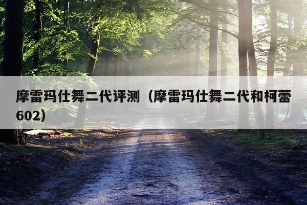摩雷玛仕舞二代评测（摩雷玛仕舞二代和柯蕾602）