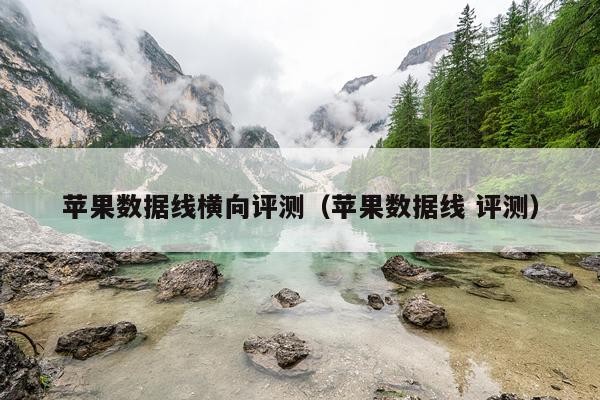 苹果数据线横向评测（苹果数据线 评测）