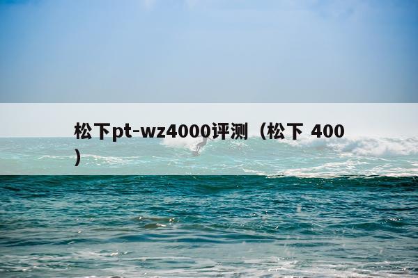 松下pt-wz4000评测（松下 400）
