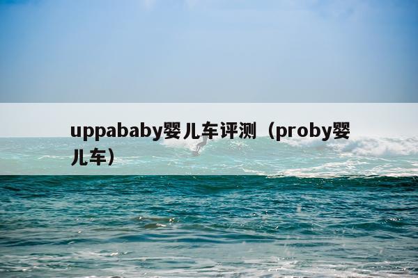 uppababy婴儿车评测（proby婴儿车）