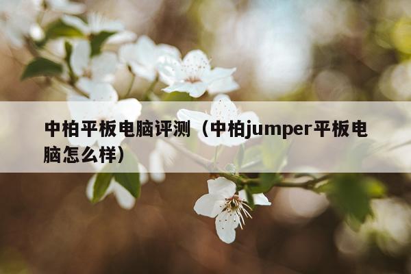 中柏平板电脑评测（中柏jumper平板电脑怎么样）