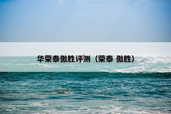 华荣泰傲胜评测（荣泰 傲胜）