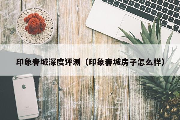 印象春城深度评测（印象春城房子怎么样）
