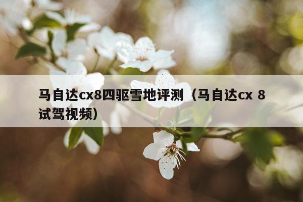 马自达cx8四驱雪地评测（马自达cx 8试驾视频）