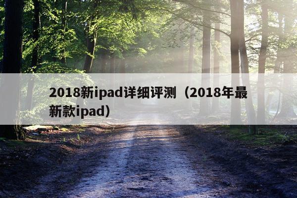 2018新ipad详细评测（2018年最新款ipad）