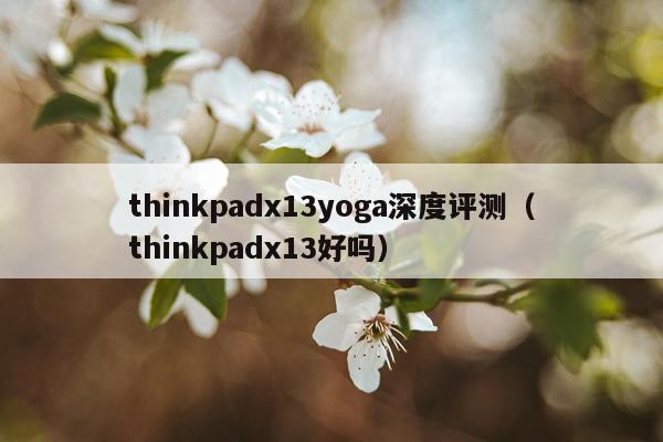 thinkpadx13yoga深度评测（thinkpadx13好吗）