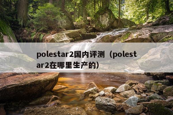 polestar2国内评测（polestar2在哪里生产的）