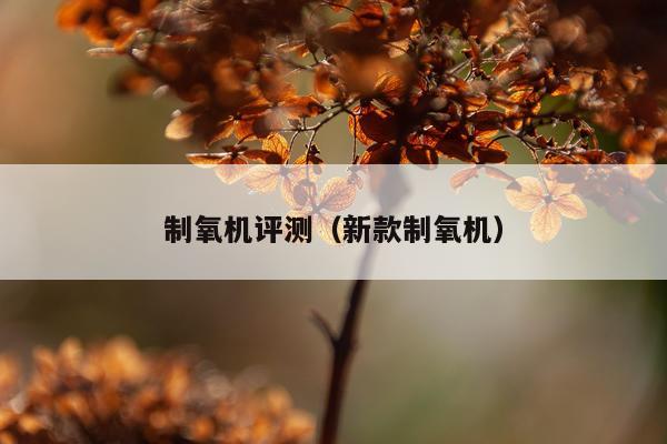 制氧机评测（新款制氧机）