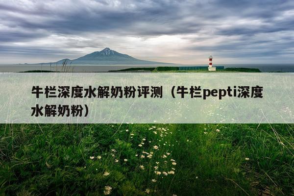 牛栏深度水解奶粉评测（牛栏pepti深度水解奶粉）