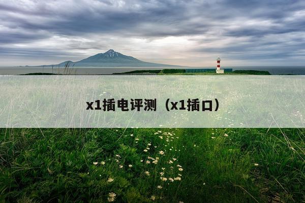 x1插电评测（x1插口）