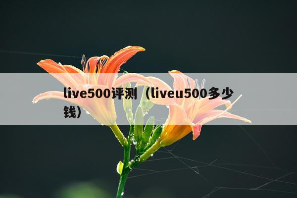 live500评测（liveu500多少钱）