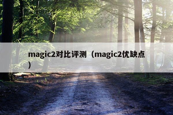 magic2对比评测（magic2优缺点）