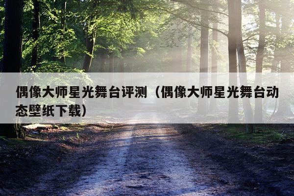 偶像大师星光舞台评测（偶像大师星光舞台动态壁纸下载）