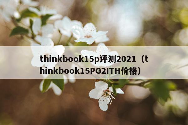 thinkbook15p评测2021（thinkbook15PG2ITH价格）