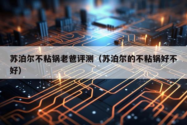 苏泊尔不粘锅老爸评测（苏泊尔的不粘锅好不好）