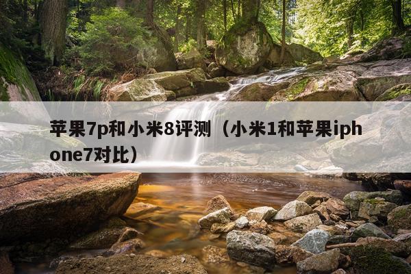 苹果7p和小米8评测（小米1和苹果iphone7对比）