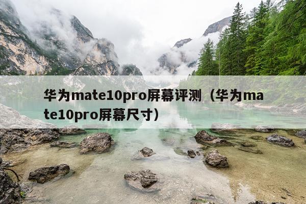 华为mate10pro屏幕评测（华为mate10pro屏幕尺寸）