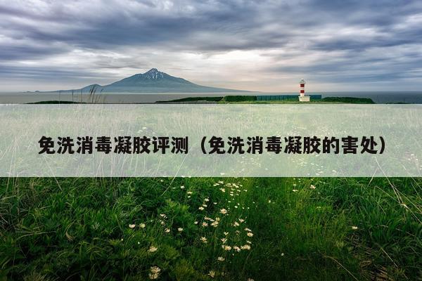免洗消毒凝胶评测（免洗消毒凝胶的害处）