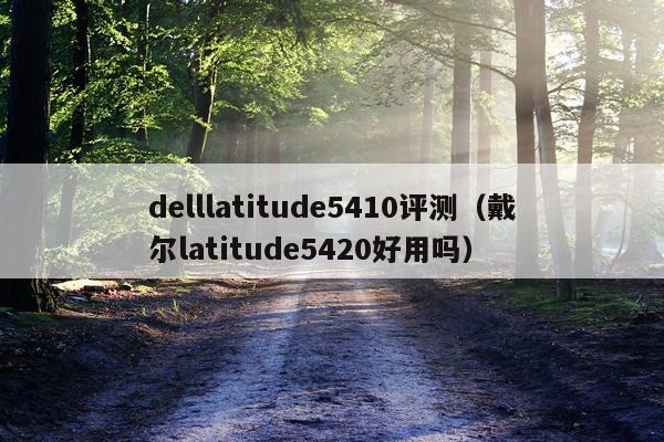delllatitude5410评测（戴尔latitude5420好用吗）