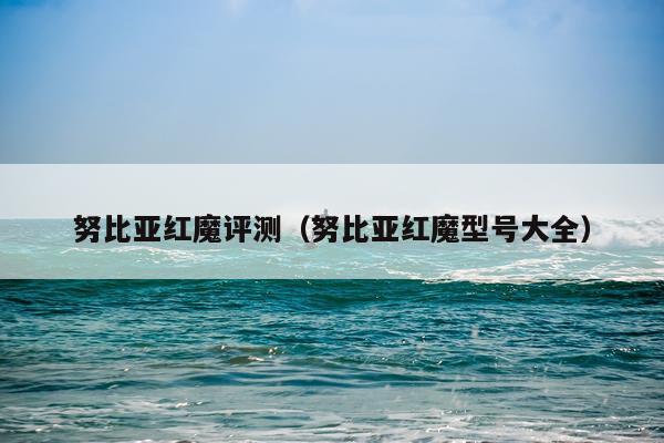 努比亚红魔评测（努比亚红魔型号大全）