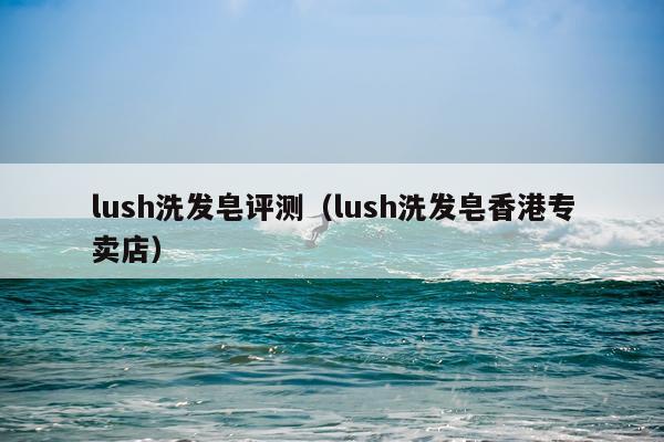 lush洗发皂评测（lush洗发皂香港专卖店）