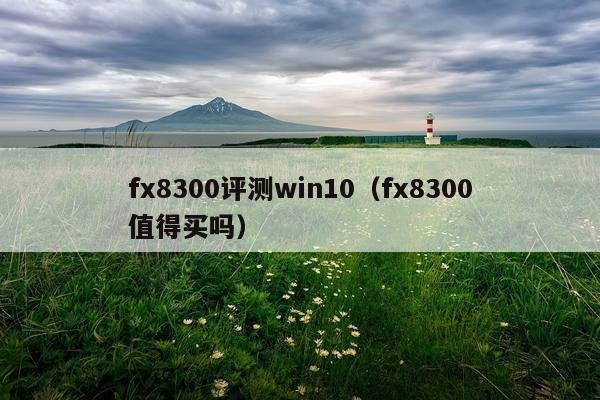 fx8300评测win10（fx8300值得买吗）