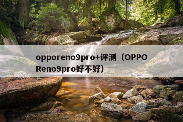 opporeno9pro+评测（OPPOReno9pro好不好）