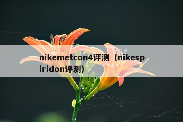 nikemetcon4评测（nikespiridon评测）