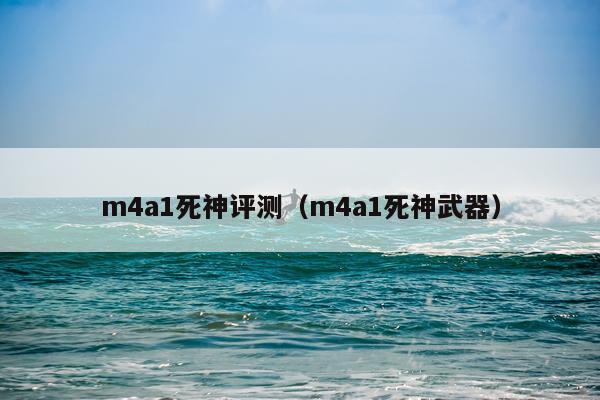 m4a1死神评测（m4a1死神武器）