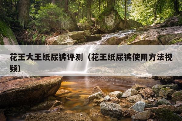 花王大王纸尿裤评测（花王纸尿裤使用方法视频）
