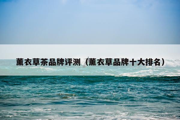 薰衣草茶品牌评测（薰衣草品牌十大排名）