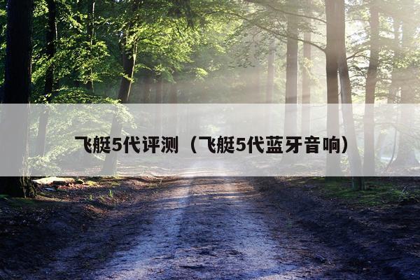 飞艇5代评测（飞艇5代蓝牙音响）