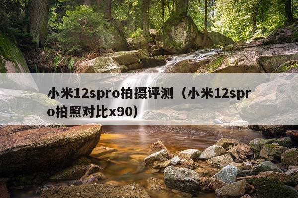 小米12spro拍摄评测（小米12spro拍照对比x90）