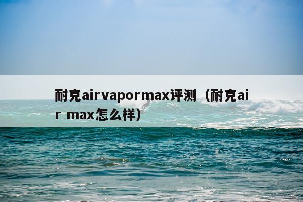 耐克airvapormax评测（耐克air max怎么样）